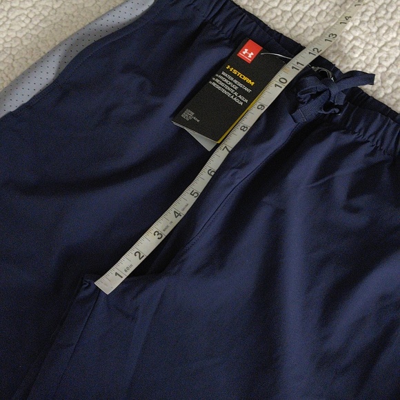 NWT Under Armour Girl's Youth XL Water Resistant Loose Fit Navy Blue Pan… - Picture 12 of 16
